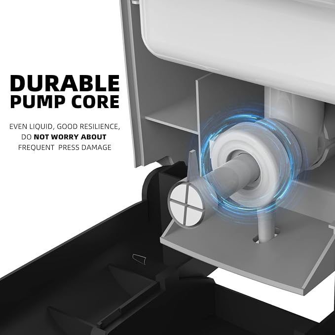 Soap Dispenser Wall Mount Adhesive Commercial Soap Dispenser 800ml No Drill - Image 6