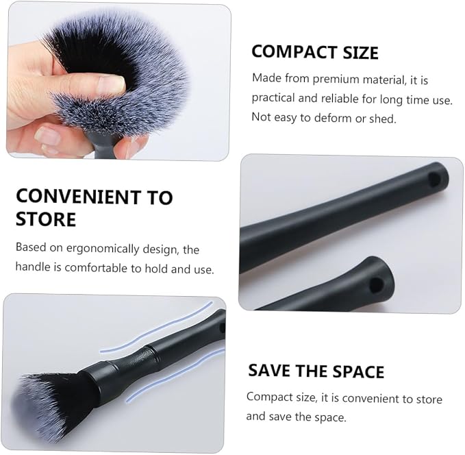 LIFKOME 2pcs Car Interior Detailing Brush Set - Image 3