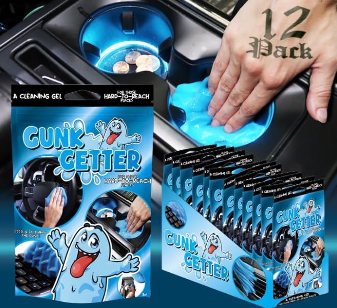Cleaning Gel for Those Hard to Reach Places, Automotive Cup Holder Electronic - Image 8