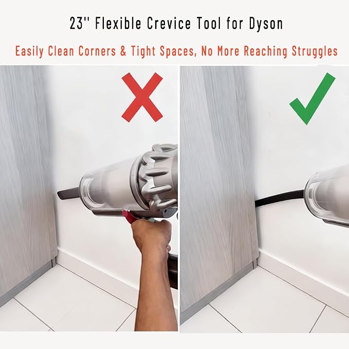 23'' Flexible Crevice Tool & Extension Hose Attachments - Image 7