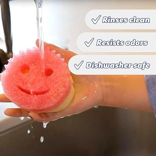 Scrub Daddy Scrub Mommy Dual-Sided Scrubber and Sponge, Variety Pack of 8 - Image 4