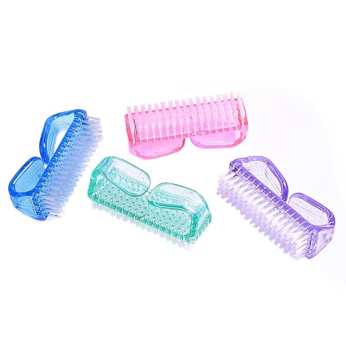 hupos Handle Grip Nail Brush, Fingernail Scrub Cleaning Brushes - Image 3