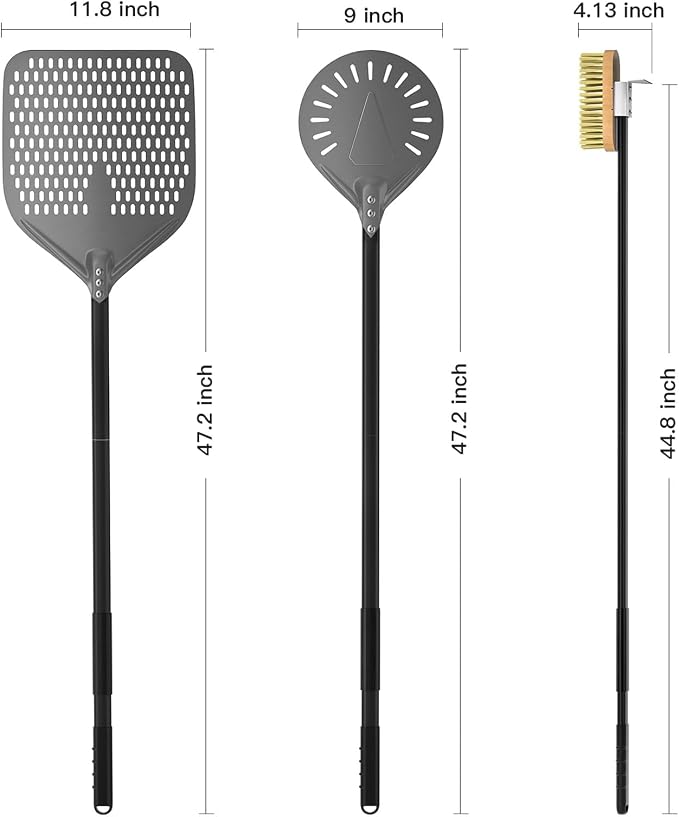 G.a HOMEFAVOR 3-Piece Pizza Peel Set - Image 2