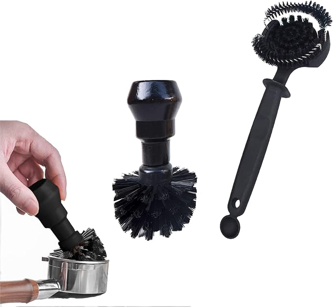 Espresso Coffee Machine Cleaning Brush Set, Group Head Cleaning Brush, Coffee by GCFTIFF