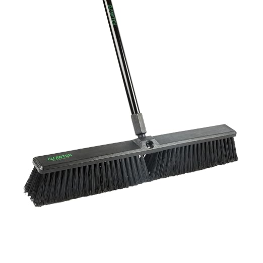 Restaurantware-Clean Tek Professional 23.62 Inch Push Broom, 1 Heavy-Duty Broom by Restaurantware