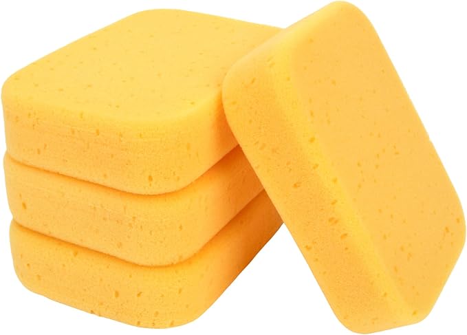 4PCS Large Car Wash Sponge – Sponges by Unknown
