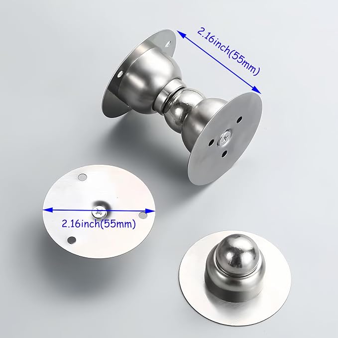 Door Stopper, 2 Packs Mini Magnetic Door Stop - Image 2