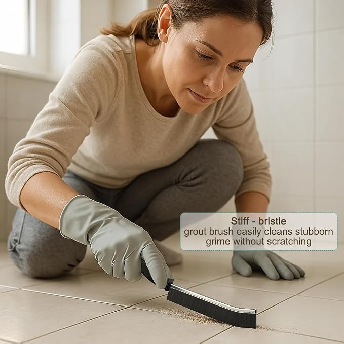 Hard Bristle Crevice Cleaning Brush - Image 4