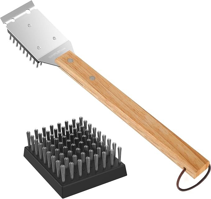SIMPLETASTE Grill Brush and Scraper by SIMPLETaste