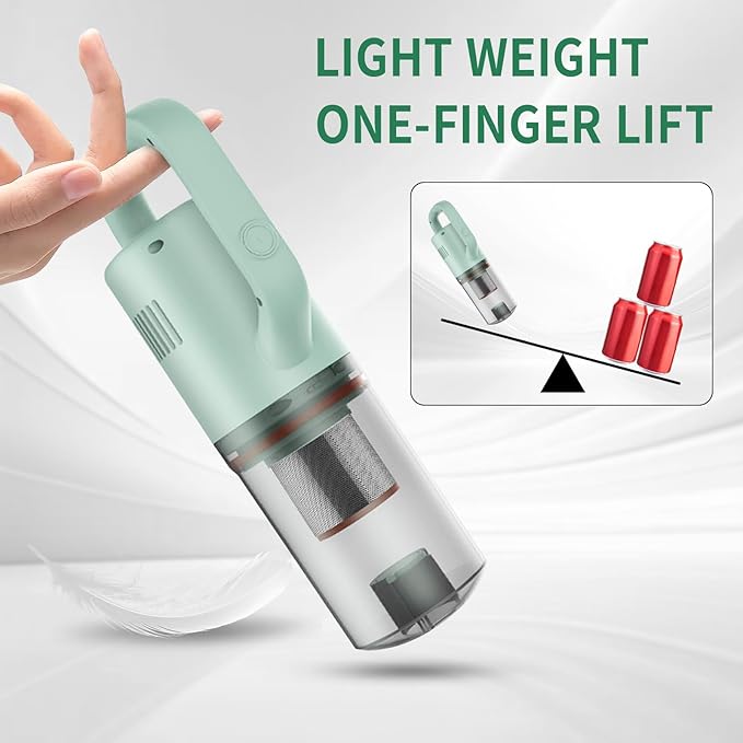 Cordless Vacuum Cleaner, Handheld Stick Mini Lightweight 2-in-1 Vacuum - Image 6