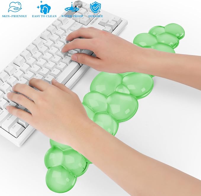 Gel Cloud Keyboard Wrist Rest, Cute Wrist Support and Arm Support Keyboard Rest - Image 5