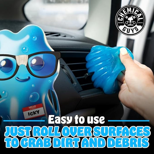 Chemical Guys Sticky Icky Car Cleaning Gel, Car Dust Crevice Cleaner, Slime - Image 2