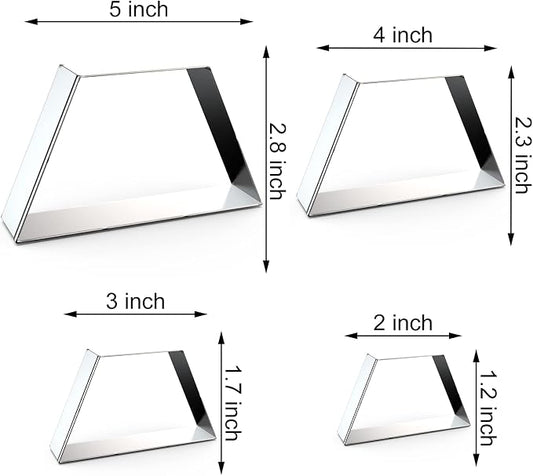 Trapezoid Cookie Cutter Set Large - Image 2