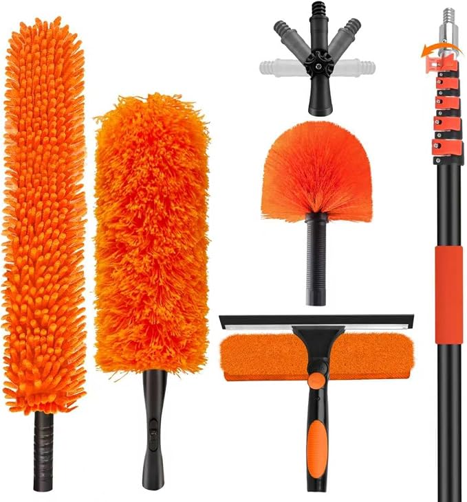 30FT High Reach Duster Cleaning Kit by Jhkopqe
