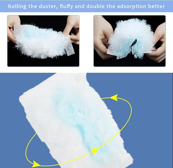 20PCS Disposable Duster Refills, Heavy Duty Static Feather Duster Replacement - Image 4