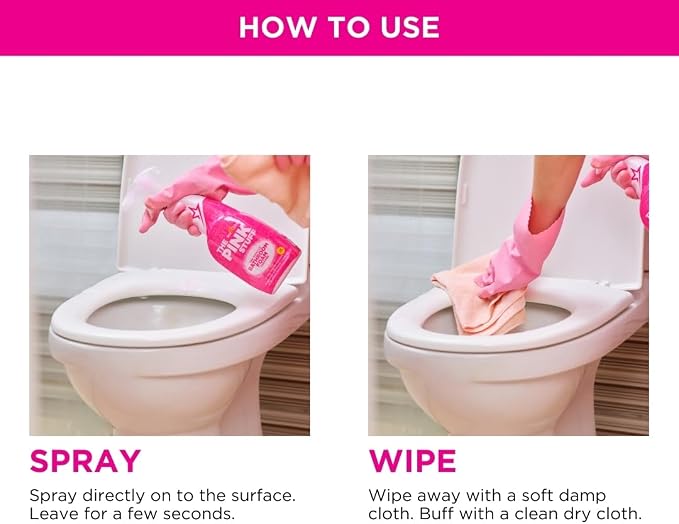 Stardrops - The Pink Stuff - Miracle Bathroom Foam Cleaner 750ml - Baths - Image 10