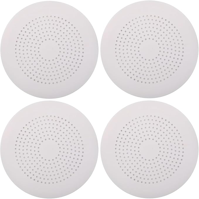 4-Pack Drain Hair Catcher Durable Silicone Hair Stopper Shower Drain Covers by QiyuanLS