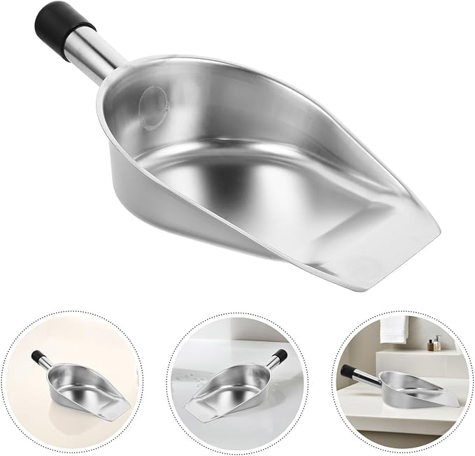 PRETYZOOM Portable Stainless Steel Handheld Dustpan Small Metal Cleaning Shovel - Image 8