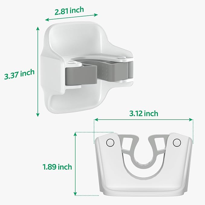 reliahom 10 Pack Broom Holder Wall Mount Mop Grippers No Drilling Self Adhesive - Image 4