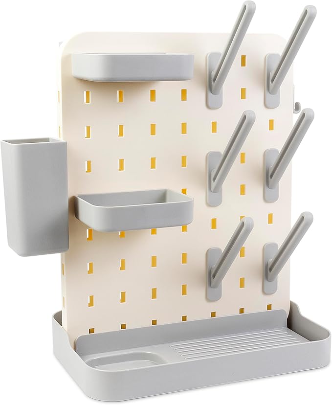 Baby Bottle Drying Rack Space Saving Countertop Vertical Rack - Image 2