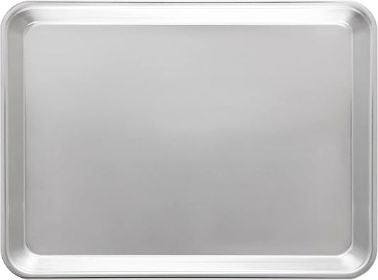 Fat Daddio's SP-QTR Natural Aluminum Quarter Sheet Pan - Image 2