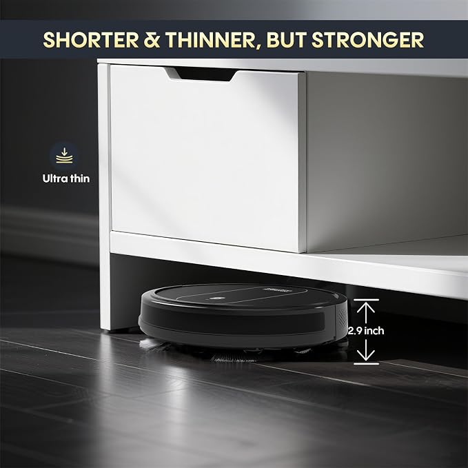 3-in-1 Robot Vacuum 4000Pa Strong Suction Robot Vacuum Cleaner & Smart - Image 7