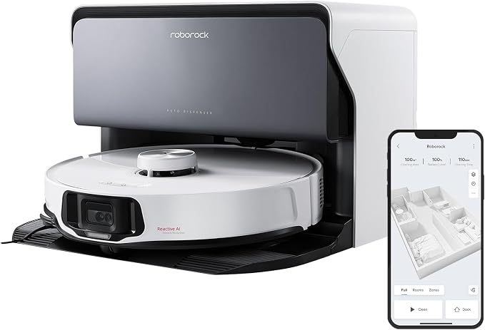 roborock S8 MaxV Ultra with Refill & Drainage System Robot Vacuum and Mop by Roborock