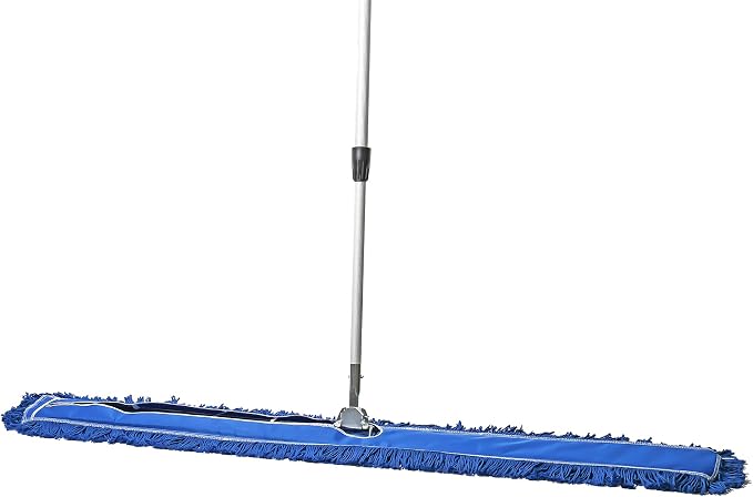 60 Inch Blue Commercial Dust Mop & Floor Sweeper by TidyTools