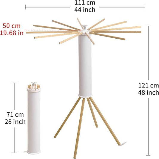 Clothes Drying Rack 4 Legs, Laundry Hanger Dryer Rack, Portable Drying Rack - Image 2