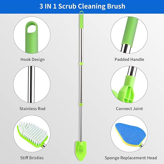 3 in 1 Scrub Cleaning Brush - Image 4