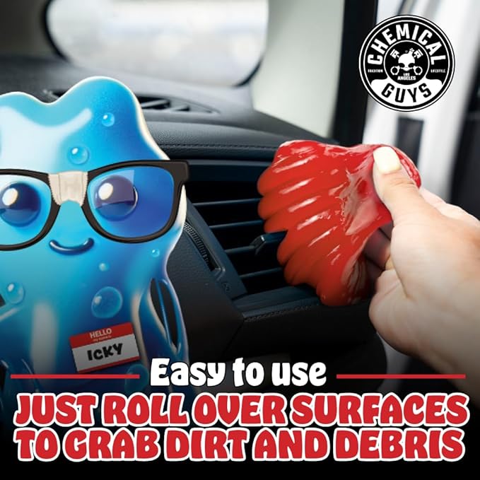 Chemical Guys Sticky Icky Car Cleaning Gel, Automotive Dust Car Crevice Cleaner - Image 6