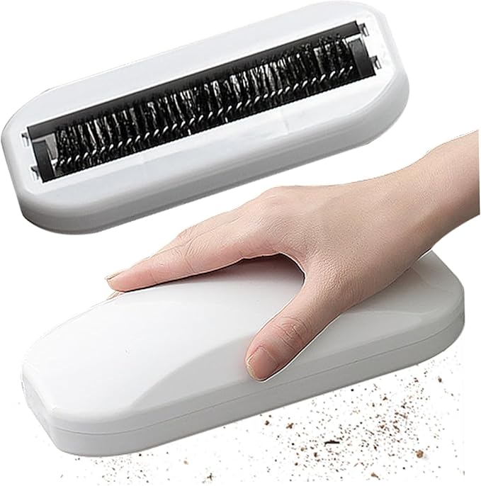 Multi-Functional Table Crumb Sweeper, Handy Rolling Bed Sweeping Brush by Unknown