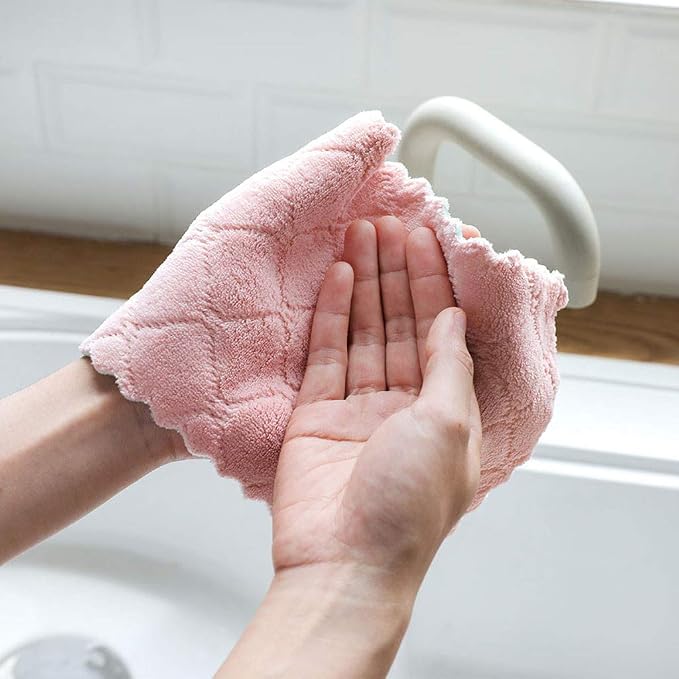 kimteny 12 Pack Kitchen Cloth Dish Towels, Premium Dishcloths, Super Absorbent - Image 5