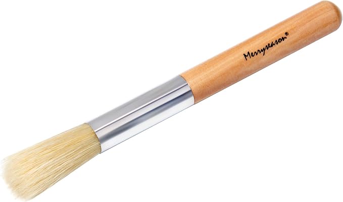 Coffee Grinder Brush Espresso Supply Maker Cleaning Brush, Wood Handle & by Merryseason