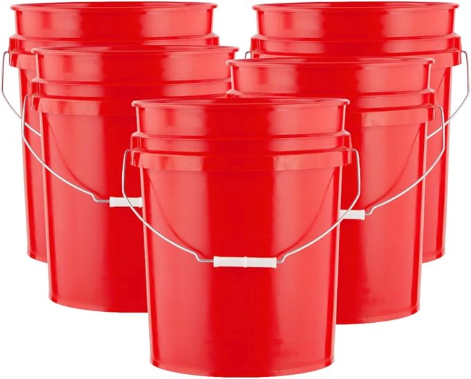 House Naturals 5 Gallon Premium HPDE Plastic Bucket by House+Naturals