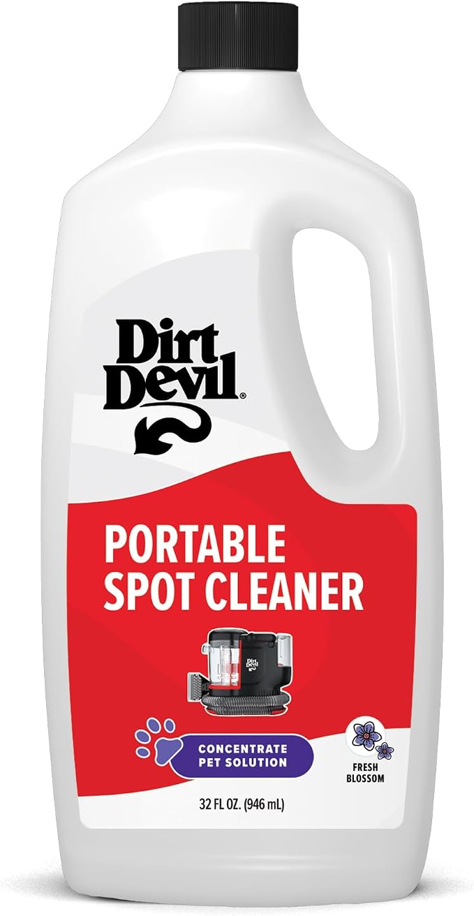 Dirt Devil Pet Portable Spot Cleaner Solution, 32 oz., Fresh Blossom Scent by DirtDevil