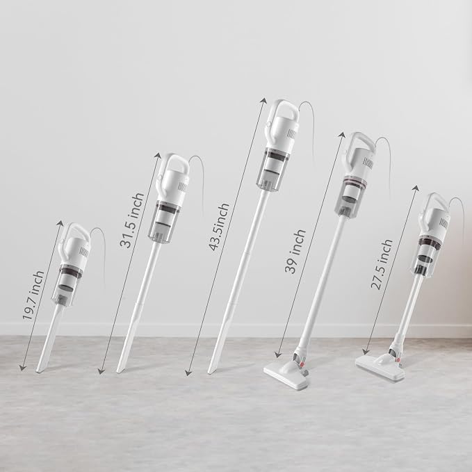 Stick Vacuum Cleaner, Corded Handheld Vacuum Cleaner Mini Electric Broom - Image 7