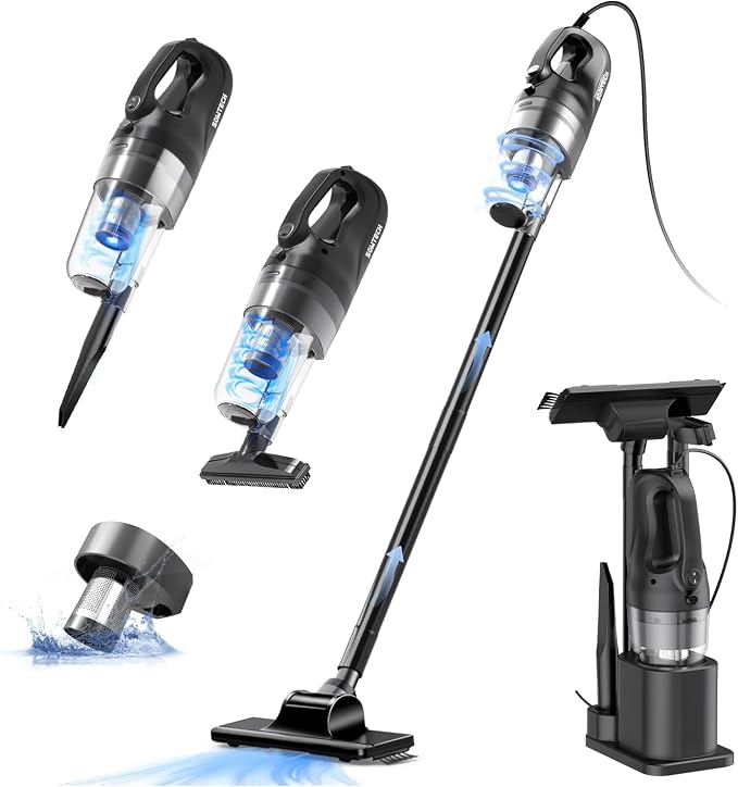 SOWTECH Corded Vacuum Cleaner, Super Power Suction Stick Vacuum Cleaners by SOWTECH