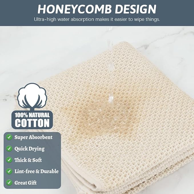 Nialnant 100% Cotton Dish Cloths - Image 4
