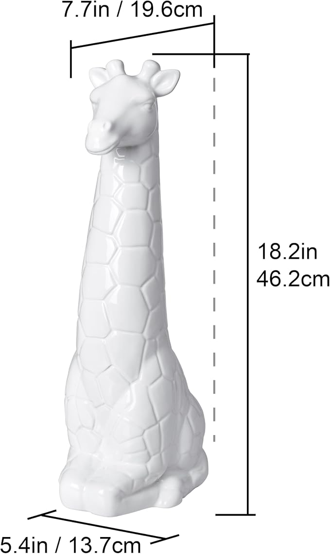 Giraffe Toilet Brush Holder and Brush Set - Image 5