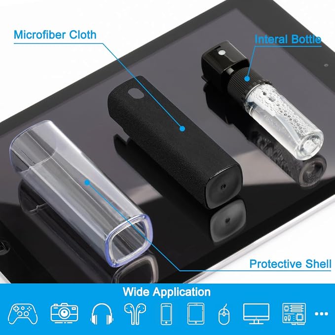 walrfid Screen Cleaner Touchscreen Mist Spray, walrfid Cleaning Kit - Image 2
