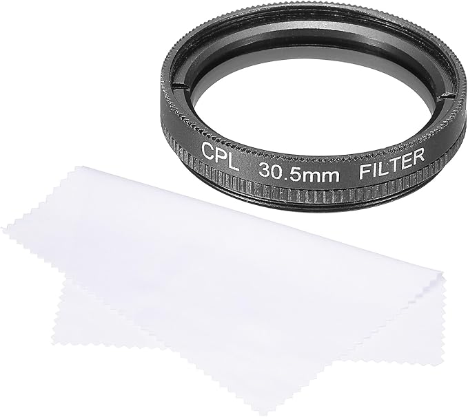 MECCANIXITY 30.5mm Circular Polarizer Filter, Double Sided Multi-Layer Coatings by MECCANIXITY