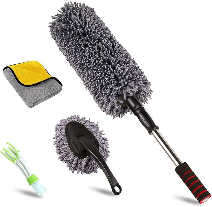 upra Ultimate Car Duster Kit，Best Microfiber Multipurpose Duster, Interior by upra