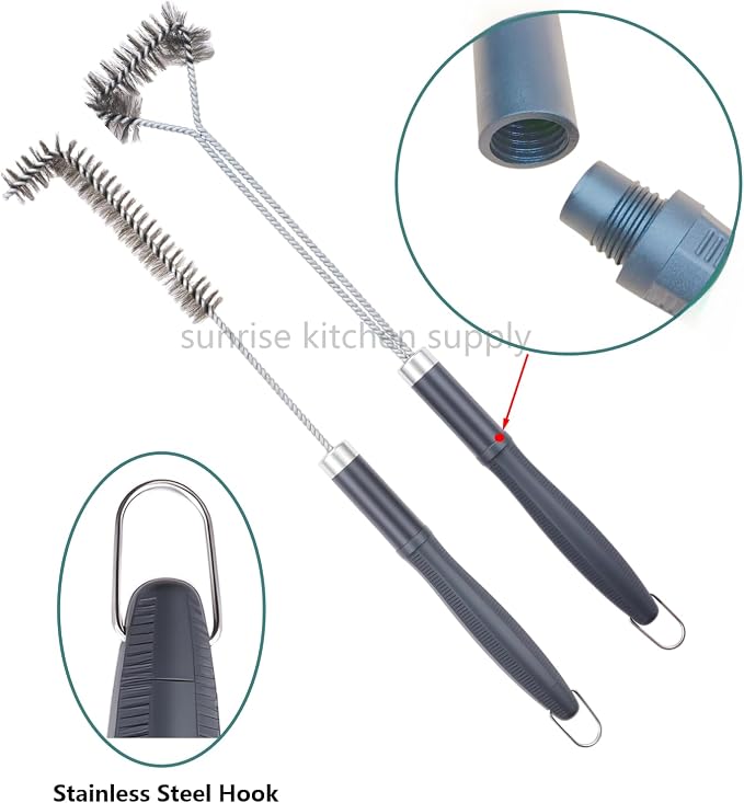 SUNRISE Fryer Brush with Long Handle - Image 3
