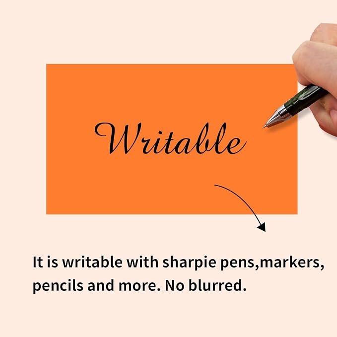 STARLIBOO 3"X5" Rectangle Colored Labels, Removable Moving Labels - Image 4