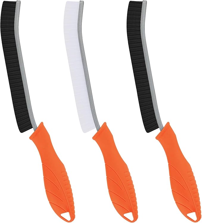 Hard Bristle Crevice Cleaning Brush by FOOGWEE