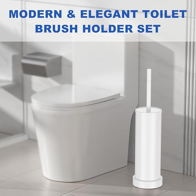 Toilet Brush and Holder Set: 304 Stainless Steel - Image 7
