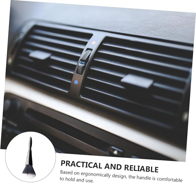 Car Detailing Brush Air Vent Cleaning Brush Soft Bristle - Image 6