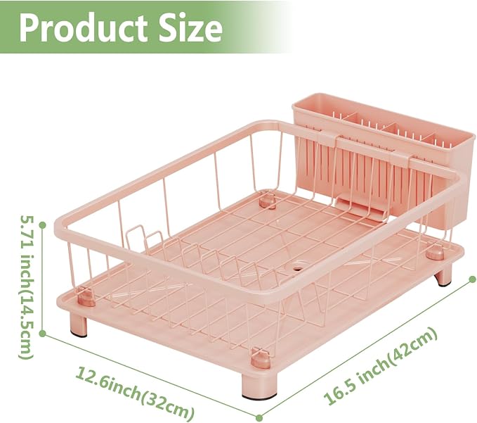 Pink Dish Drying Rack - Image 5