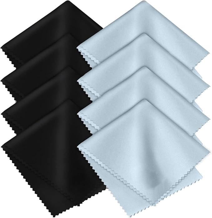 8-Pack Premium Microfiber Cleaning Cloths -Ultra-Soft, Streak-Free, Suitable by Unknown